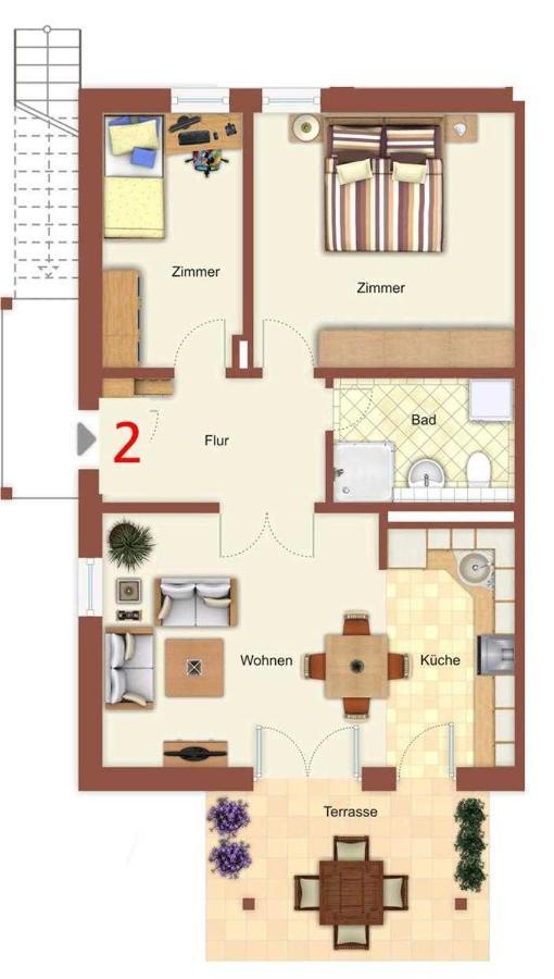 Appartement Sundevit Börgerende-Rethwisch Esterno foto